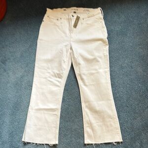 J. Crew Women's White Jeans